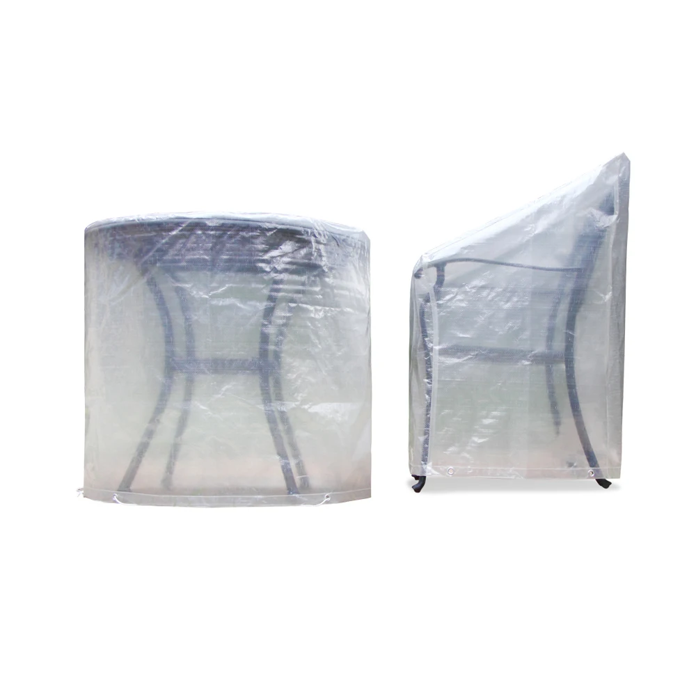 
Round table PE patio furniture covers made in china 