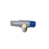 5 Pin 1P PAA Male Solder Straight Plug Circular Push Pull Connector
