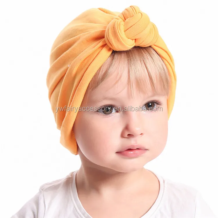 バンダナソフトかわいいファッションコットンターバンヘッドバンド女の赤ちゃん結び目ヘアターバン Buy Turban Headband Hair Turban Baby Turban Product On Alibaba Com