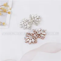 

Small Rhinestone crystal applique rose gold for wedding belt and dress