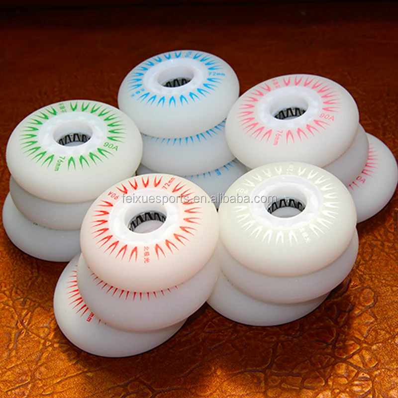 

Flash electric Roller skating PU Wheels
