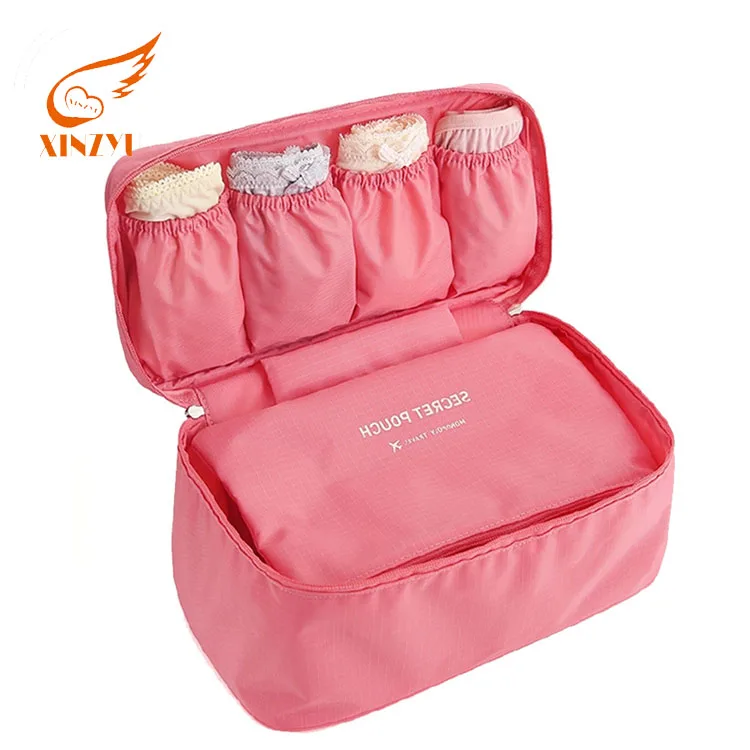 Fashion Underwear Lingerie Travel Bra Bag Organizer Pouch Case Custom