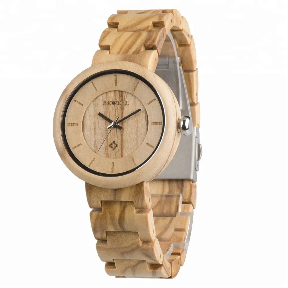 

Handcraft fashion BEWELL custom with your logo wooden watches