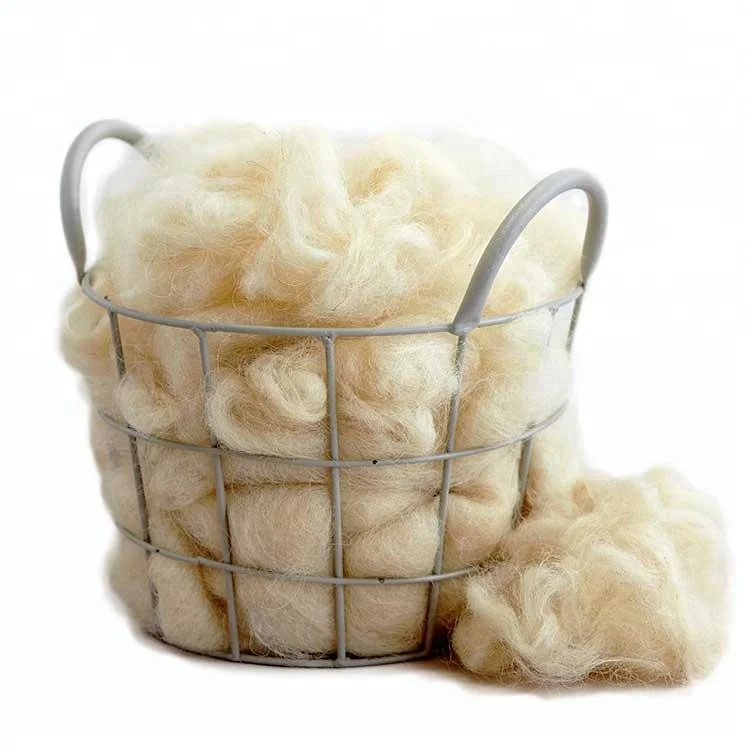 
Precious Raw Material Roving Dehaired Cashmere Tops Cashmere Fiber 