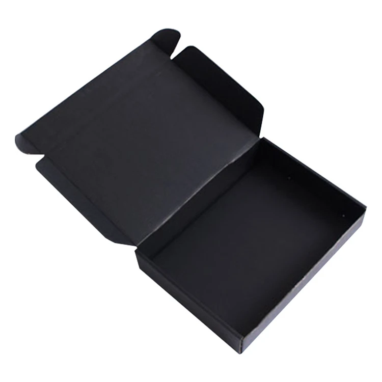 Black Shipping E Flute Corrugated Mailer Box Buy Black Shipping E