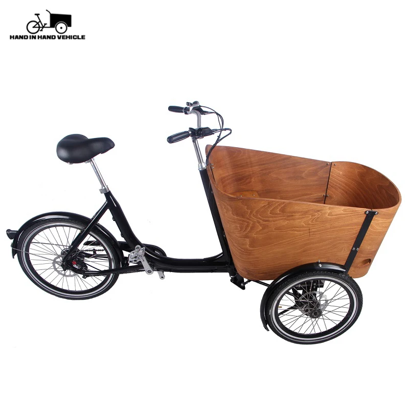 Pedal Assist Tricycle Electric 250w Delivery Electric Passenger Bicycle Cargo Bike For Sale 