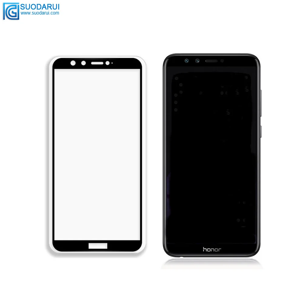 Tempered Glass Screen Protector for Huawei honor 9 lite Full Cover Glue 2.5D 9H film
