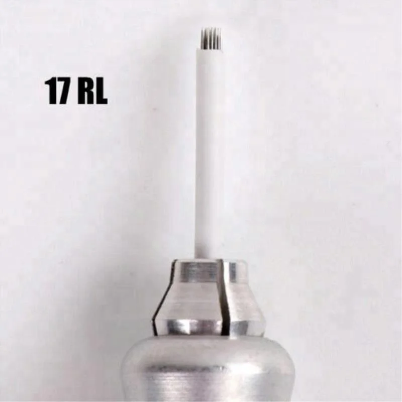 

Permanent Makeup Round Tattoo Needle R17 Microblading Fog Eyebrow