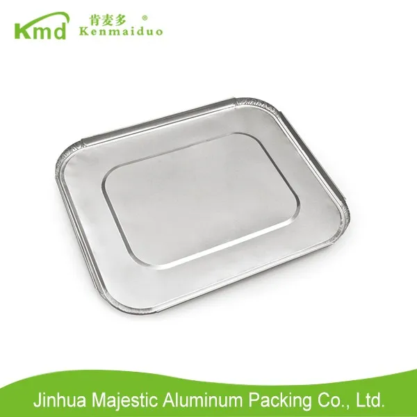 Food Use Takeaway Disposable Foil Food Container 4 Compartments With
