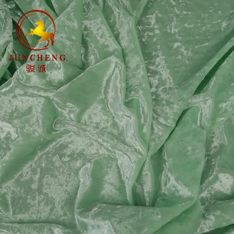 
manufacturer plain furniture dubai luxury polyester durable crushed velvet upholstery fabric 