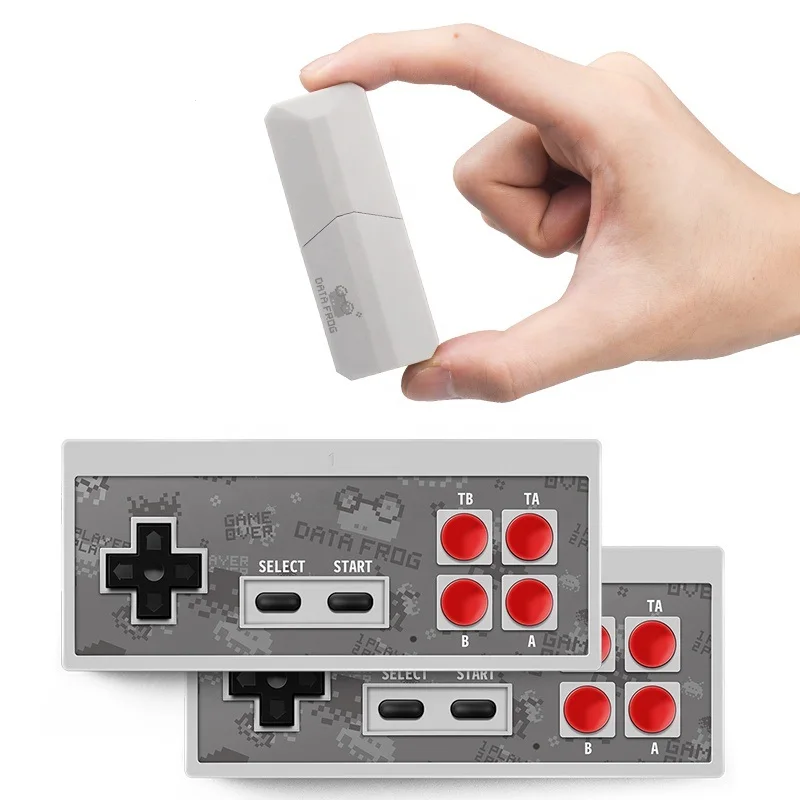 

USB Wireless Retro Video Game Console Handheld Tv Game Player Support Computer