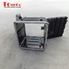 TourGo 12U 19" ABS Flight Rack Mount Equipment Case with Caster Board -17" body depth