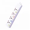 10A 3 Pins electrical switches and plugs 6 gangs applied in power charging schuko socket