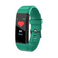 

ID115 PLUS Color Screen smart band Sports Pedometer Watch Smart Bracelet with fitness tracker Heart Rate Pedometer