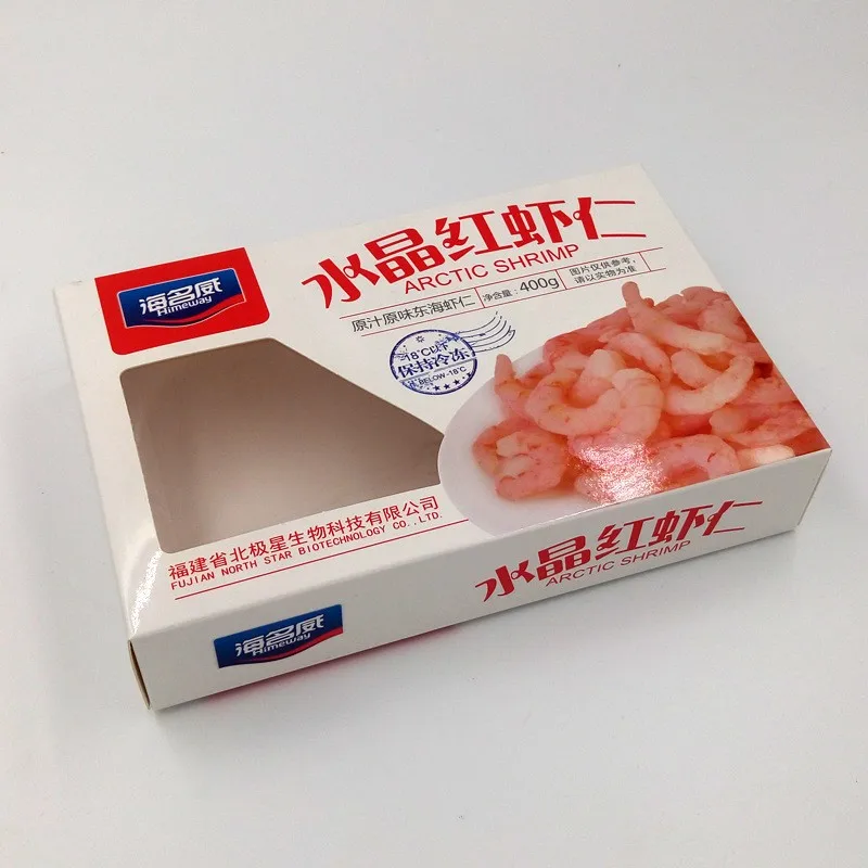 Customized Frozen Shrimp Waterproof Packaging Box Seafood Carton Buy