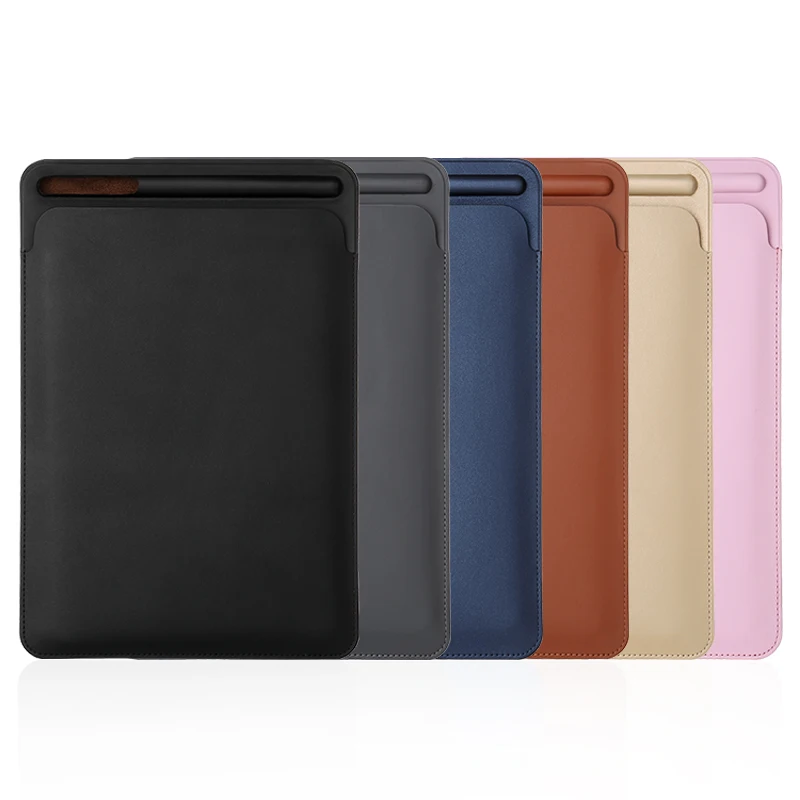 High Quality Tablet Leather Sleeve Case With Pencil Cover Pouch Skin For iPad Air Pro 10.5/9.7