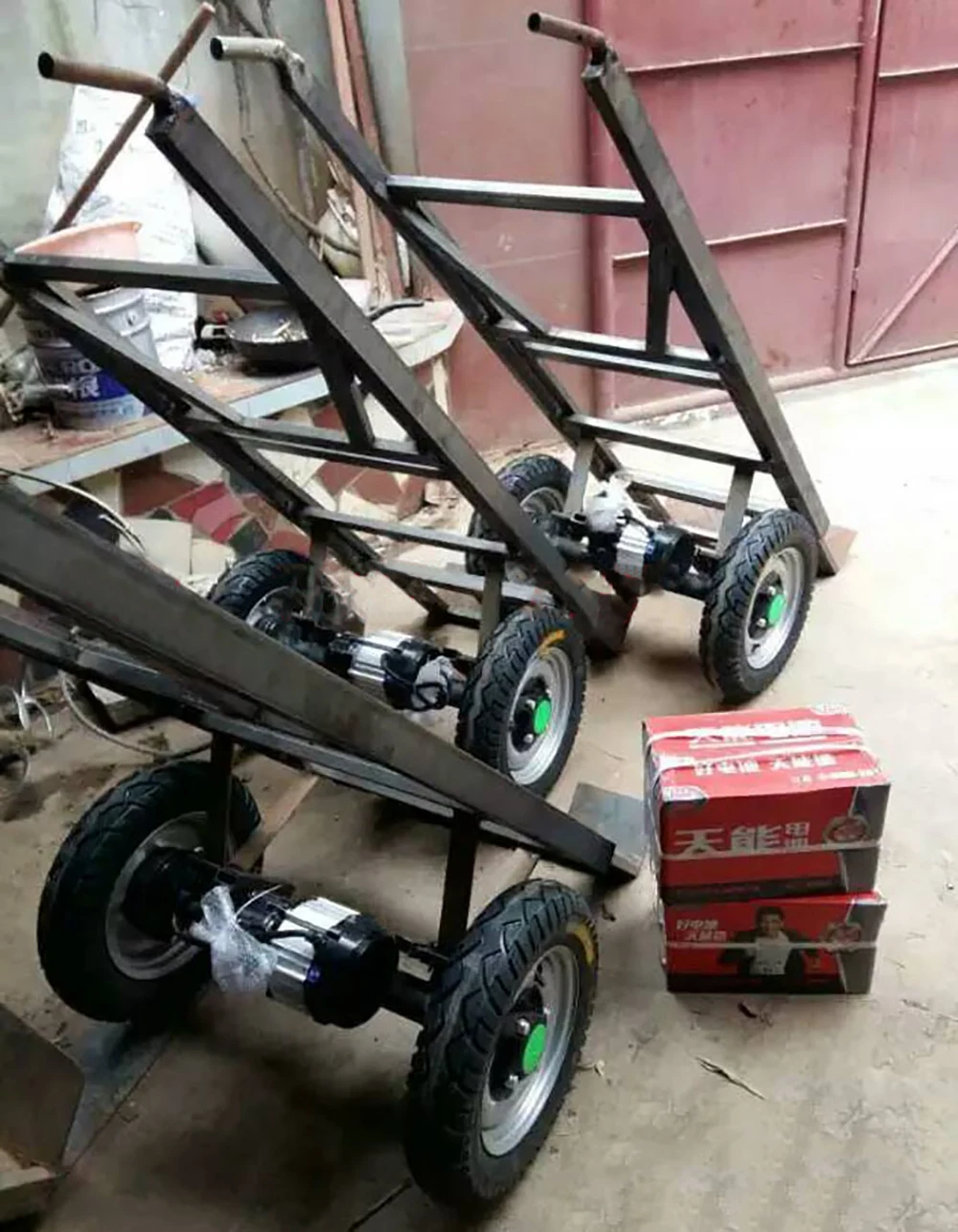 tricycle axle