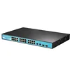 high power 450W 24 Ports Gigabit PoE Switch for Wireless network or IP monitor