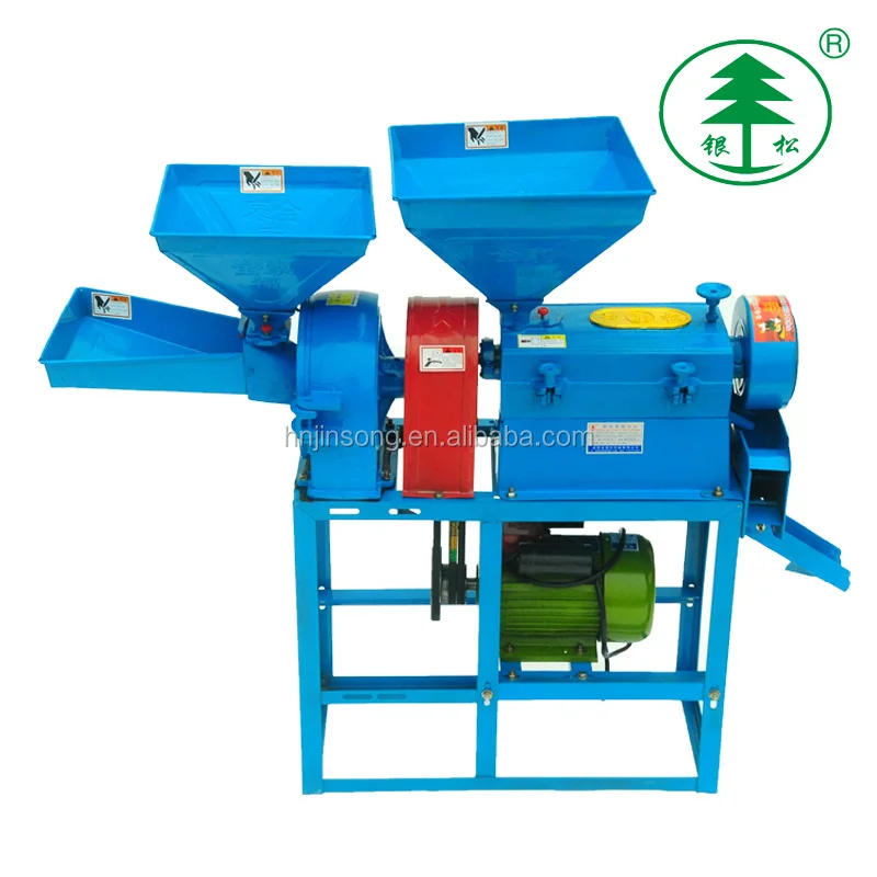 low broken rice automatice versatile combine rice soybean wheat chilli mill machine