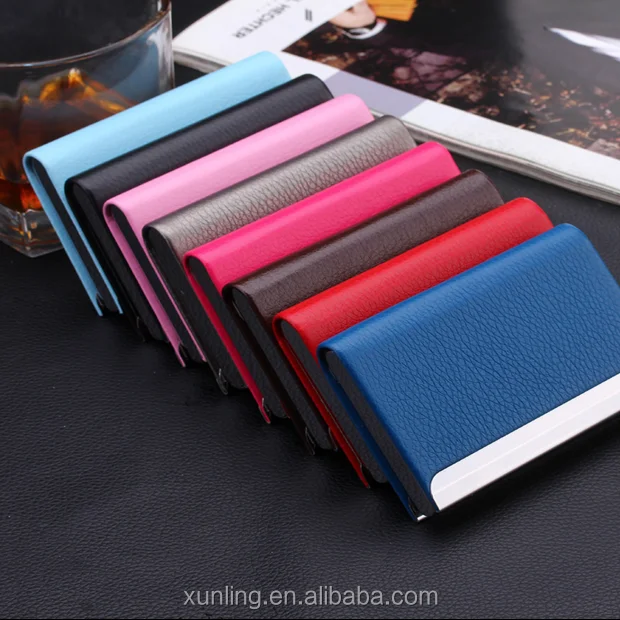 

Directly Factory Manufacture Cardholders Colour Business Card Holder, 6 colors or custom
