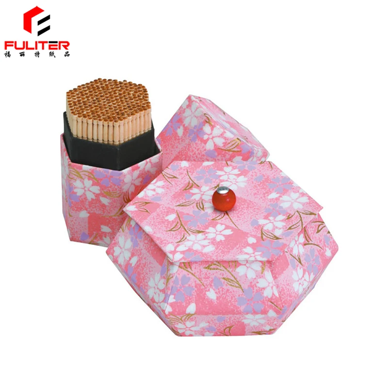 

Eco-friendly toothpick packaging toothpick box wrapping paper made in china, As your design