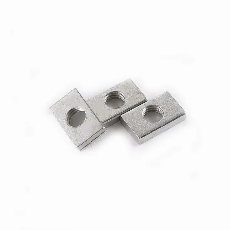 Ss 304 316 Rectangular Flat Nut With Threaded Hole Buy 304 316