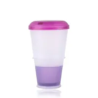 

Cereal On the Go Cups Portable Yogurt and Cereal To Go Container Cup