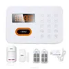 New design Touch Keyboard intelligent PSTN home burglar security wireless home alarm system (KR-X1)