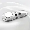 2019 sonic vibration cosmetic instrument fine lines lightens dark circles hammer hot and cold facial massager EG-F27