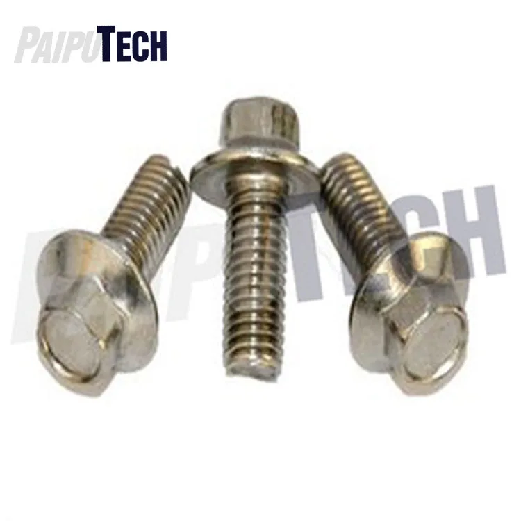 
DIN 6921 GB5787 Stainless Steel SS 304, 316 Hex Flange Bolt 