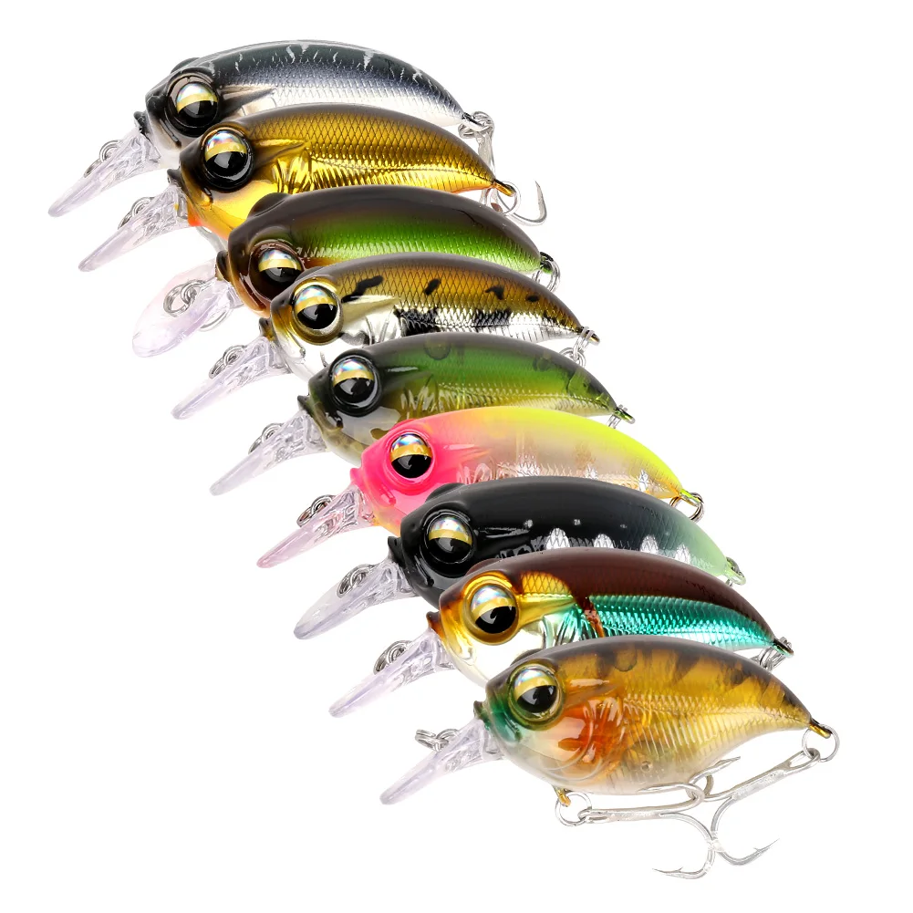 

hard fishing lure Free sample 3D eyes fishing baits fishing lures, Vavious colors