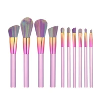 

Transparent pink handle makeup brushes foundation make up brushes