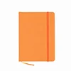 PVC paper A5 pu leather ring binder notebook pu diary Notebook with elastic band