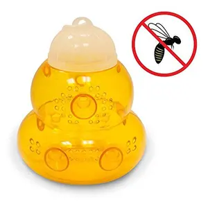 Image of Seicosy Durable Reusable Outdoor Hornet Trap Garden Wasp & Yellow Jacket Catcher