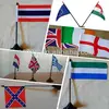 Wholesale table top desk flag with metal pole and base