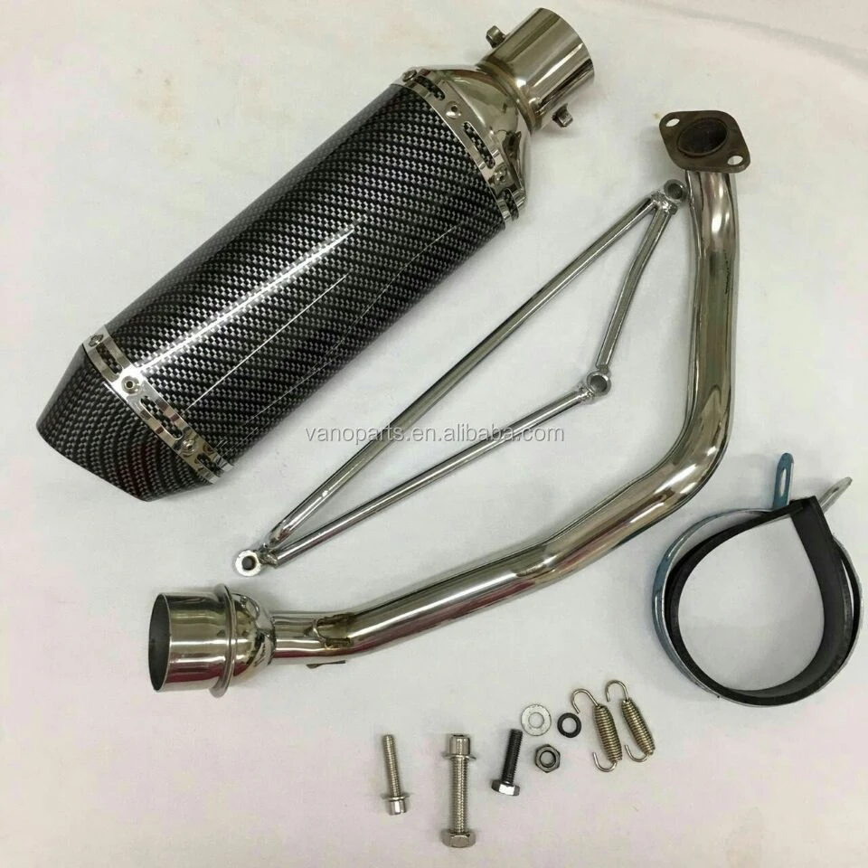 125cc exhaust pipe