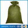 Low price wholesale woven sacks polypropylene, garbage bags pp woven bags 50kg, grey green bag for construction debris waste