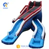 Unique design commercial cross inflatable water slide for sale