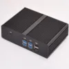 EGLOBAL Celeron 4gb ram, 32gb ssd Computer Mini PC Quad Core Intel Celeron Fanless High Performance wifi hard disk pos linux