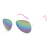 2019 Fashion Children Kids Polarized Mirrored Metal Sunglasses Sun Glasses Frames for Men Women