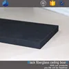 fire proof and sag resistance glass fiber black acoustic ceiling tiles