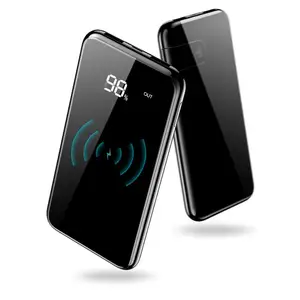 Portable Wireless Power Bank Samsung S10 LED Display 8000mAh