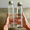 Stylish wholesale voss water glass bottle