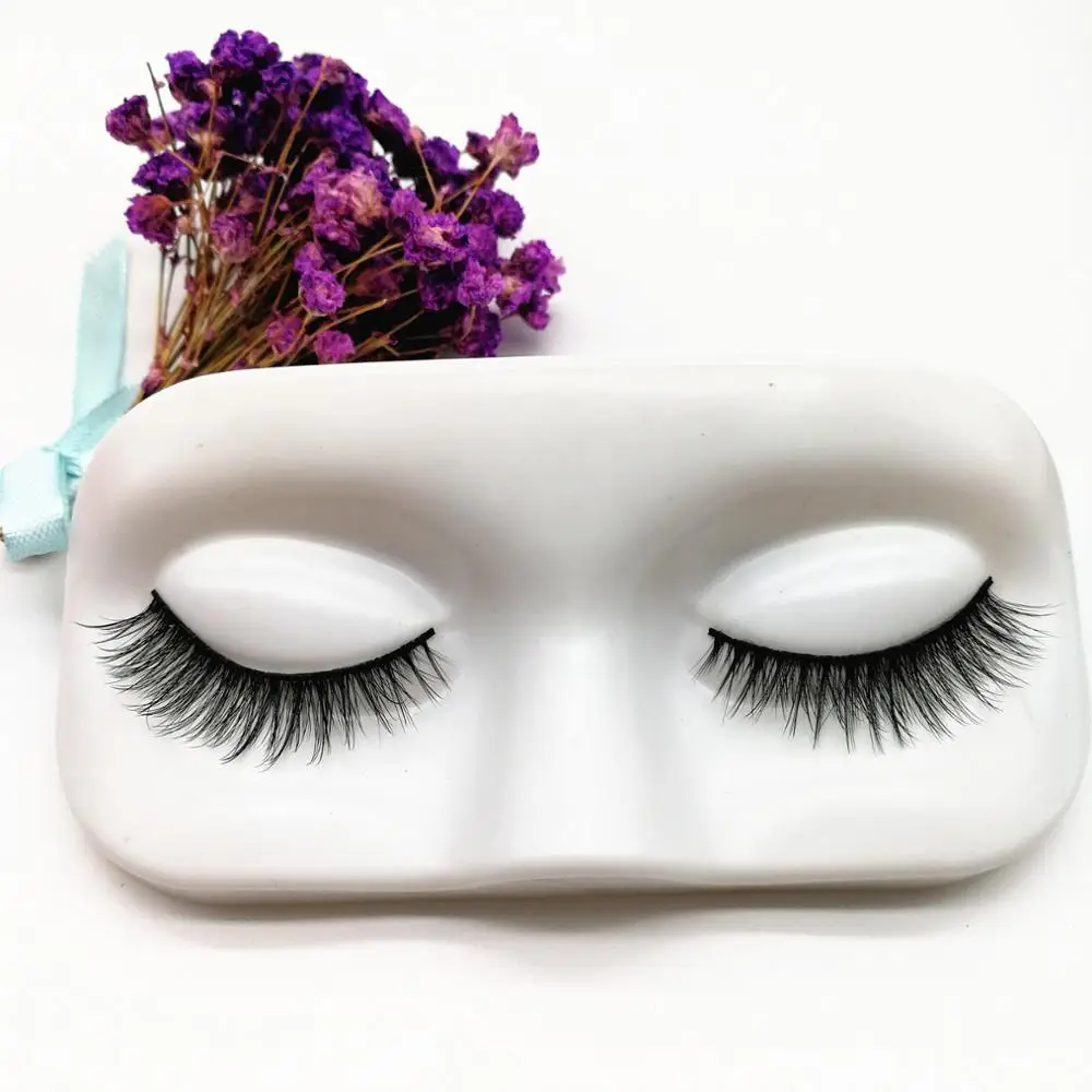 

Wholesale Handmade Private Label High Quality 3d luxury 100% real mink fur Eyelashes vendor, Black