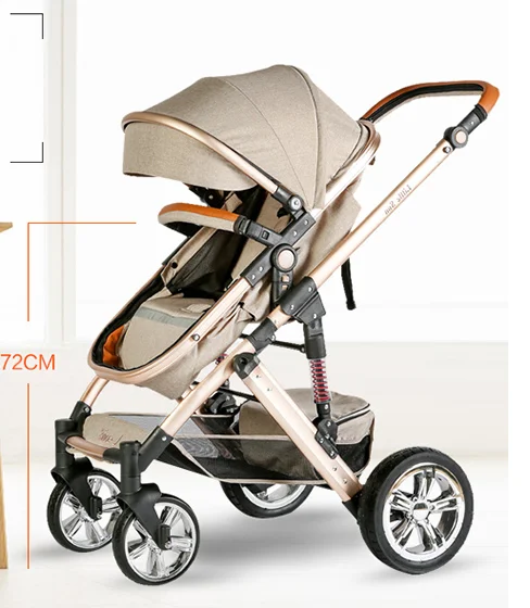 

Baby luxury stroller , one hand folding baby stroller , luxury stroller baby/, Grey, and purple. blue, pink, orange, green