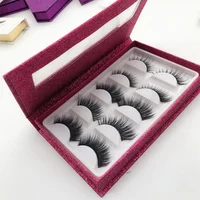 

Factory 3d Silk Eyelash Manufacturer Create Your Own Brand Handmade Natural Long 3D Faux Mink Lashes