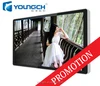 Advertising player monitor for indoor use strong backframe 22 inch Wall mounted IR Two pounts touch screen all in one pc
