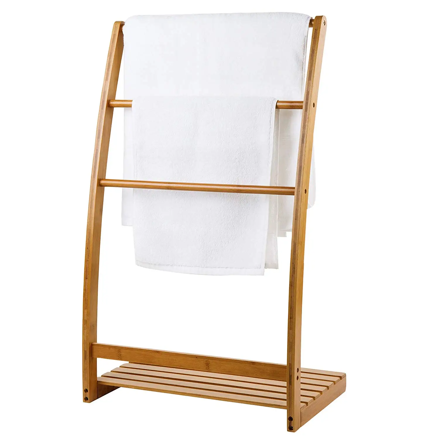 ladder towel rack ideas