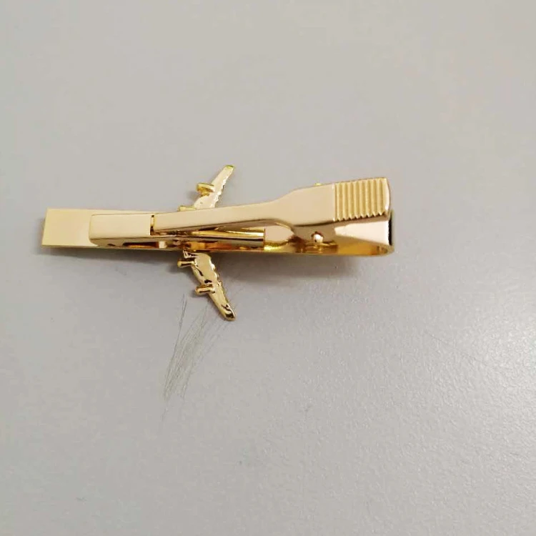 Custom Aircraft Metal Tie Clip And Airplane Tie Bar - Buy Aircraft ...