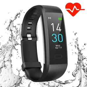 Heart rate monitor function smart fitness watch for Android and iphone